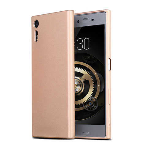 Cover Silicone Ultra Sottile Morbida per Sony Xperia XZ Oro