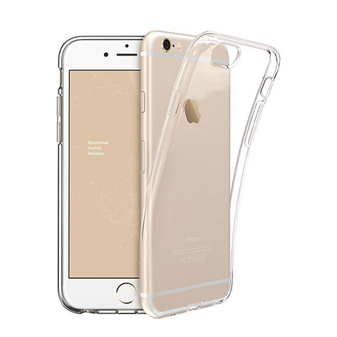 Cover TPU Trasparente Ultra Slim Morbida per Apple iPhone 6S Plus Chiaro