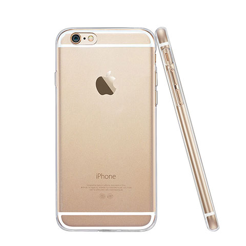 Cover TPU Trasparente Ultra Sottile Morbida per Apple iPhone 6 Chiaro