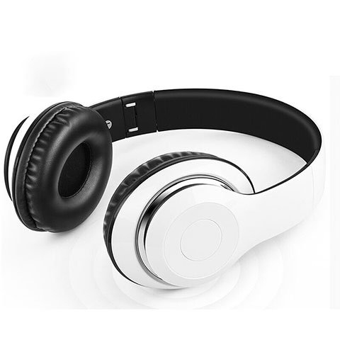 Cuffia Auricolare Bluetooth Stereo Senza Fili Sport Corsa H69 Bianco