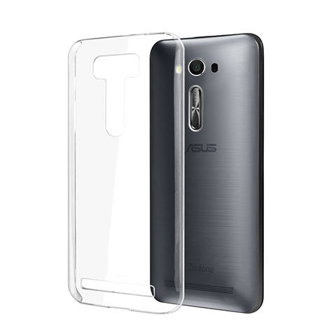 Custodia Crystal Trasparente Rigida per Asus Zenfone 2 Laser ZE500KL ZE550KL Chiaro