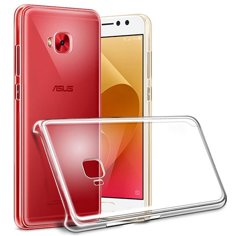 Custodia Crystal Trasparente Rigida per Asus Zenfone 4 Selfie Pro Chiaro