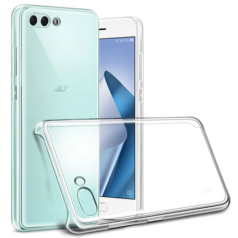 Custodia Crystal Trasparente Rigida per Asus Zenfone 4 ZE554KL Chiaro