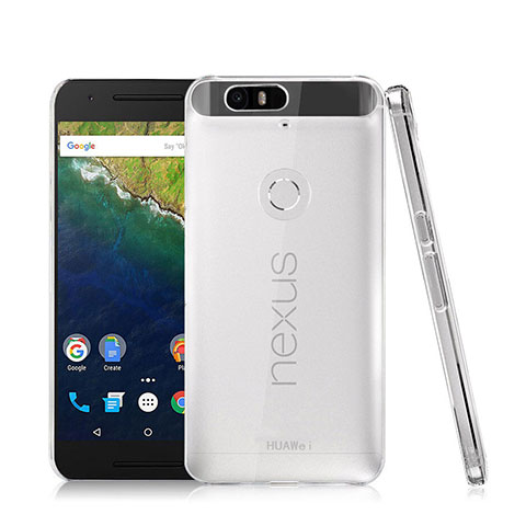 Custodia Crystal Trasparente Rigida per Google Nexus 6P Chiaro