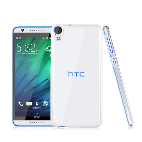 Custodia Crystal Trasparente Rigida per HTC Desire 820 Chiaro