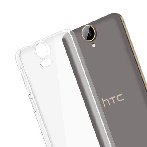 Custodia Crystal Trasparente Rigida per HTC One E9 Plus Chiaro