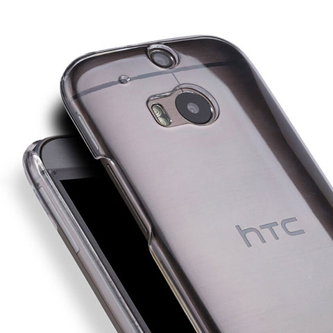 Custodia Crystal Trasparente Rigida per HTC One M8 Chiaro