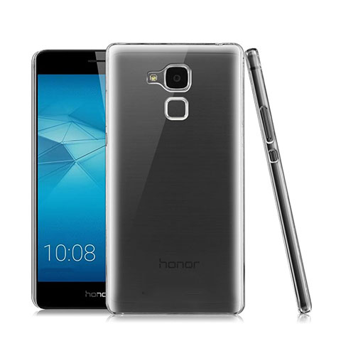 Custodia Crystal Trasparente Rigida per Huawei Honor 7 Lite Chiaro