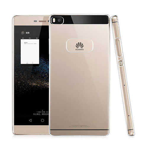 Custodia Crystal Trasparente Rigida per Huawei P8 Chiaro