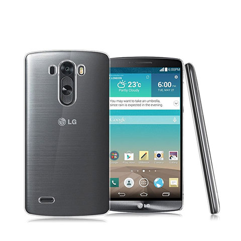 Custodia Crystal Trasparente Rigida per LG G3 Chiaro