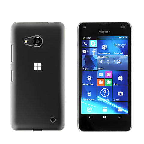 Custodia Crystal Trasparente Rigida per Microsoft Lumia 550 Chiaro