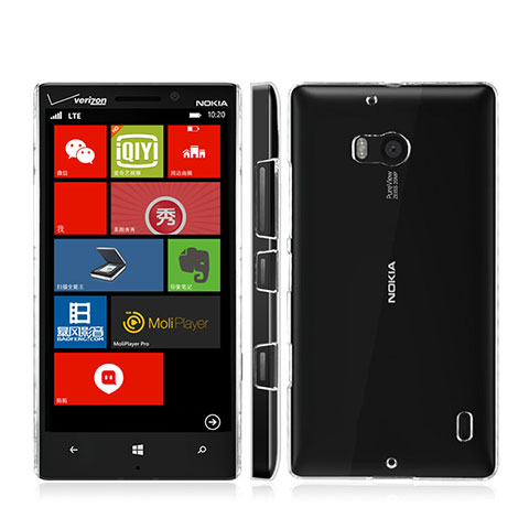 Custodia Crystal Trasparente Rigida per Nokia Lumia 930 Chiaro