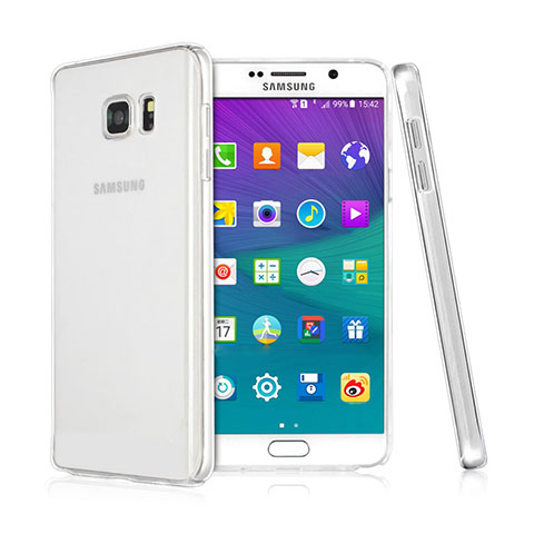 Custodia Crystal Trasparente Rigida per Samsung Galaxy Note 5 N9200 N920 N920F Chiaro