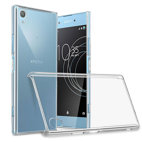 Custodia Crystal Trasparente Rigida per Sony Xperia XA1 Plus Chiaro