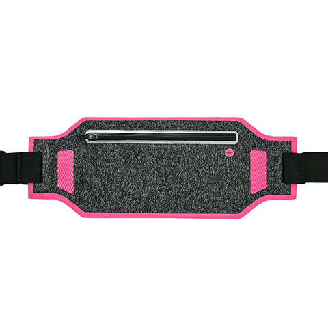 Custodia da Cintura Corsa Sportiva Universale L08 Rosa Caldo