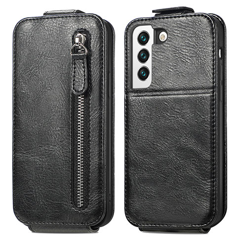 Custodia In Pelle Flip per Samsung Galaxy S23 5G Nero