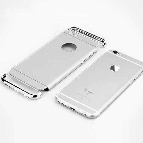 Custodia Lusso Alluminio A01 per Apple iPhone 6S Argento