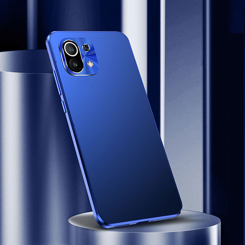 Custodia Lusso Alluminio Cover M01 per Xiaomi Mi 11 5G Blu