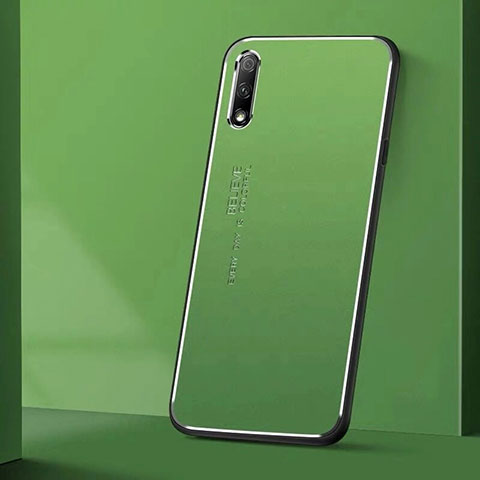 Custodia Lusso Alluminio Cover per Huawei Honor 9X Verde