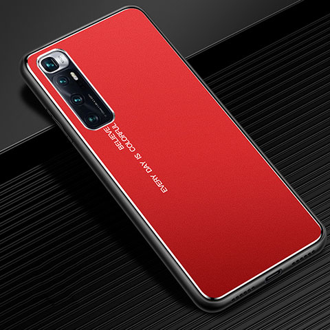Custodia Lusso Alluminio Cover per Xiaomi Mi 10 Ultra Rosso