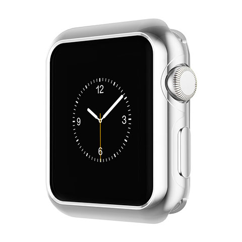 Custodia Lusso Alluminio Laterale A01 per Apple iWatch 2 38mm Argento