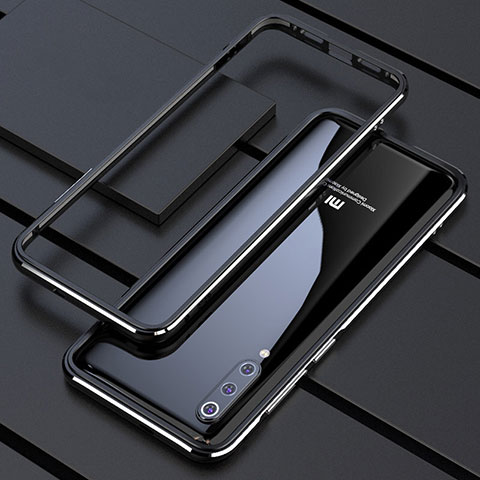 Custodia Lusso Alluminio Laterale Cover per Xiaomi Mi 9 Pro 5G Nero