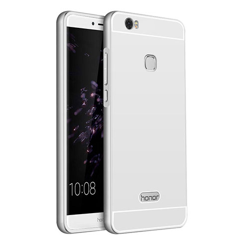 Custodia Lusso Alluminio per Huawei Honor V8 Max Argento