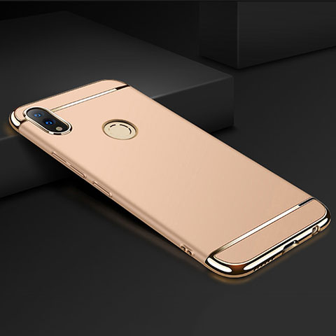 Custodia Lusso Metallo Laterale e Plastica Cover M01 per Huawei Honor V10 Lite Oro