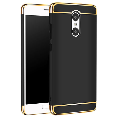 Custodia Lusso Metallo Laterale e Plastica Cover M01 per Xiaomi Redmi Pro Nero