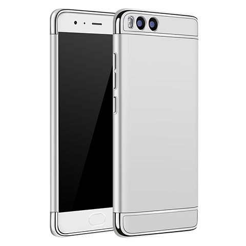 Custodia Lusso Metallo Laterale e Plastica per Xiaomi Mi 6 Argento