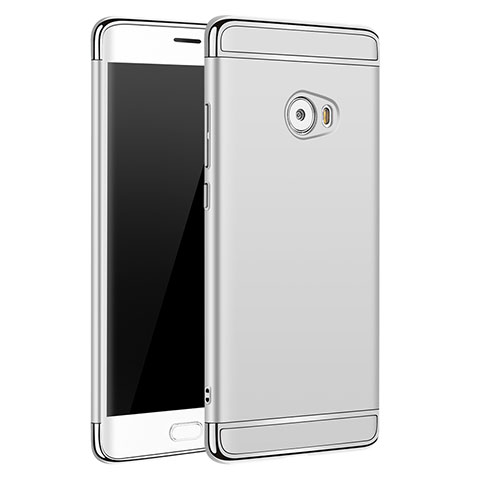 Custodia Lusso Metallo Laterale e Plastica per Xiaomi Mi Note 2 Argento