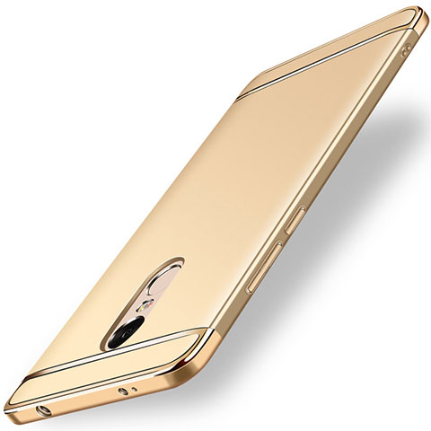 Custodia Lusso Metallo Laterale e Plastica per Xiaomi Redmi Note 4 Standard Edition Oro
