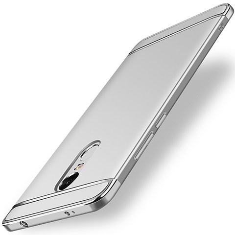 Custodia Lusso Metallo Laterale e Plastica per Xiaomi Redmi Note 4X Argento