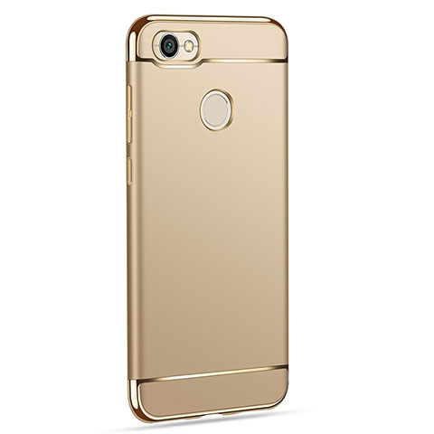 Custodia Lusso Metallo Laterale e Plastica per Xiaomi Redmi Note 5A Pro Oro