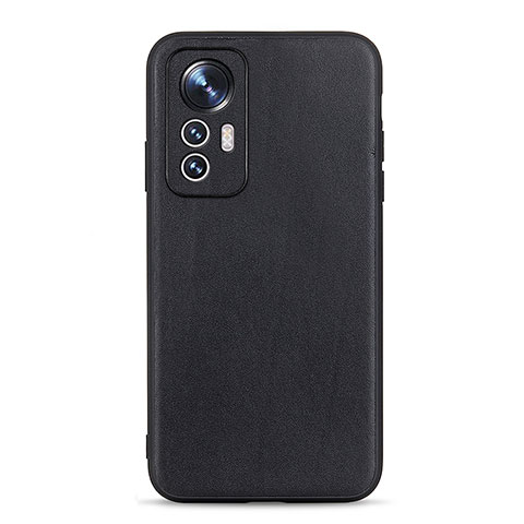 Custodia Lusso Pelle Cover B01H per Xiaomi Mi 12X 5G Nero