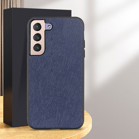 Custodia Lusso Pelle Cover B03H per Samsung Galaxy S25 Plus 5G Blu