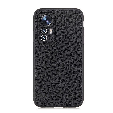 Custodia Lusso Pelle Cover B03H per Xiaomi Mi 12S Pro 5G Nero