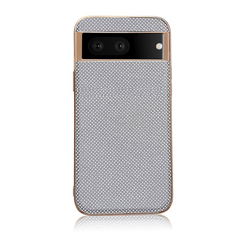 Custodia Lusso Pelle Cover B06H per Google Pixel 7 5G Argento