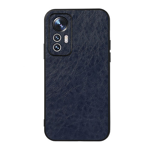 Custodia Lusso Pelle Cover B07H per Xiaomi Mi 12 5G Blu