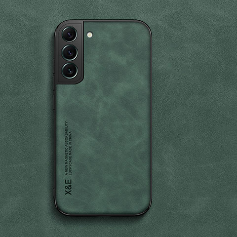 Custodia Lusso Pelle Cover C02 per Samsung Galaxy S25 Plus 5G Verde