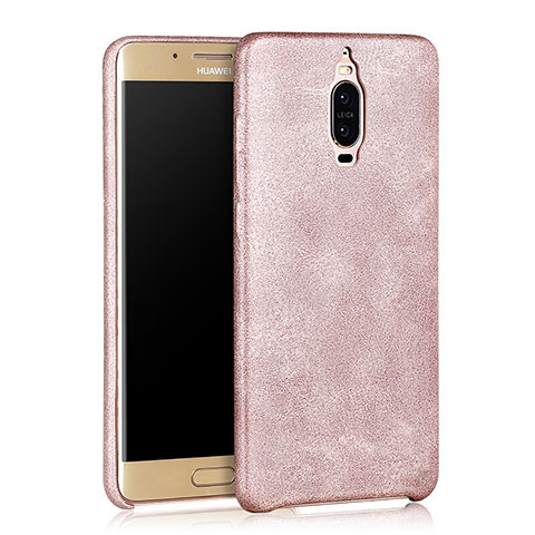 Custodia Lusso Pelle Cover per Huawei Mate 9 Pro Oro