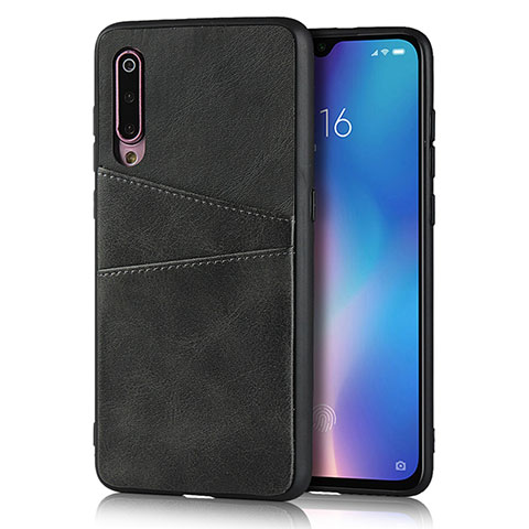 Custodia Lusso Pelle Cover per Xiaomi Mi 9 Pro 5G Nero