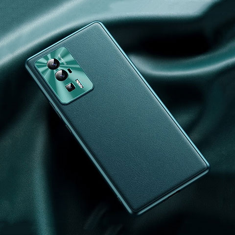 Custodia Lusso Pelle Cover QK1 per Xiaomi Poco F5 Pro 5G Verde