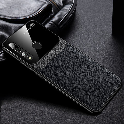 Custodia Lusso Pelle Cover R01 per Huawei Honor 20 Lite Nero