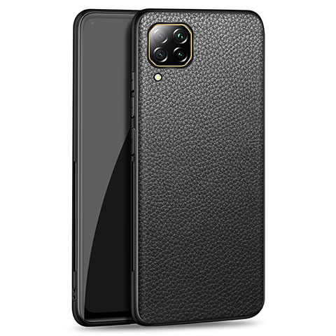 Custodia Lusso Pelle Cover R01 per Huawei Nova 6 SE Nero