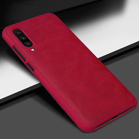 Custodia Lusso Pelle Cover R01 per Xiaomi Mi A3 Rosso