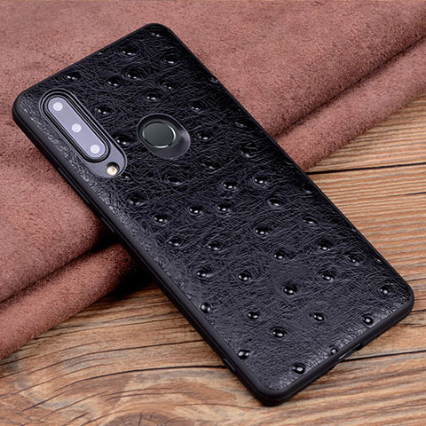 Custodia Lusso Pelle Cover R02 per Huawei Honor 20i Nero