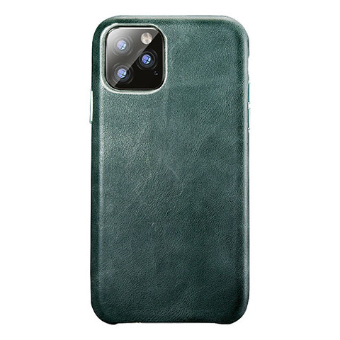 Custodia Lusso Pelle Cover R03 per Apple iPhone 11 Pro Verde
