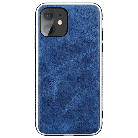 Custodia Lusso Pelle Cover R06 per Apple iPhone 11 Blu