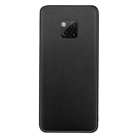 Custodia Lusso Pelle Cover R07 per Huawei Mate 20 Pro Nero